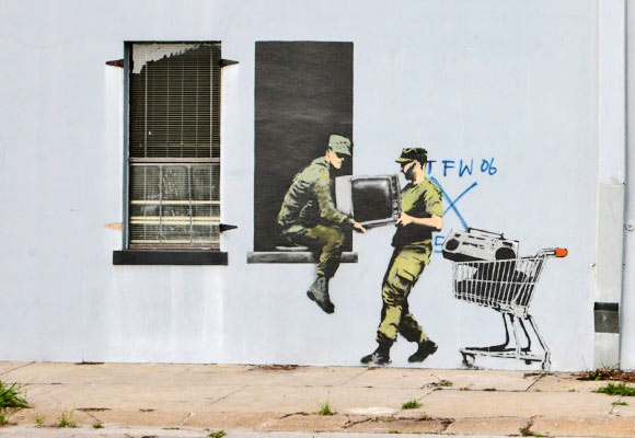 Banksy Soldiers