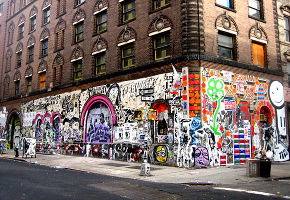 Elizabeth Street NYC Graffiti