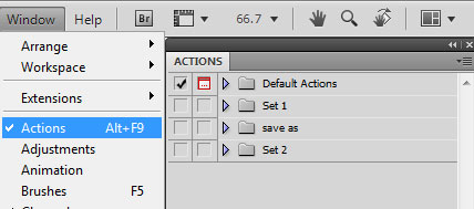 Photoshop Actions