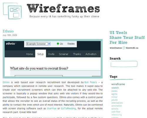 Wireframes Magazine