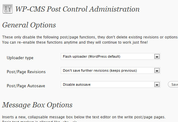 WordPress CMS Post