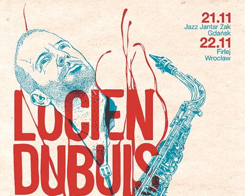 Lucien Dubuis Trio Gig Poster