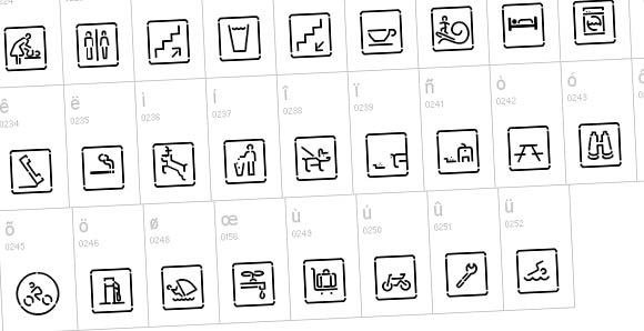 Siruca Pictograms