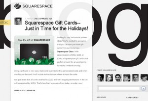 Square Space Blog