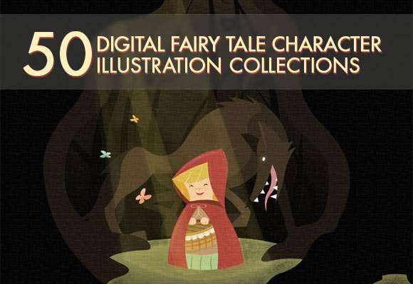 Digital Fairy Tale Character Illustration