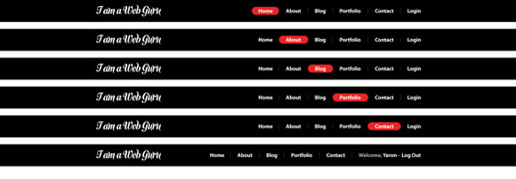 Component Global Header