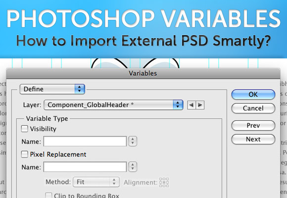 Photoshop Variables