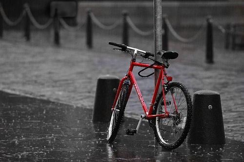 Rain Drops, Heavy Rainfall, Edinburgh Photographer