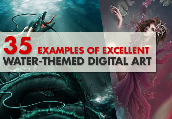 35 Examples of Excellent Water-Themed Digital Art