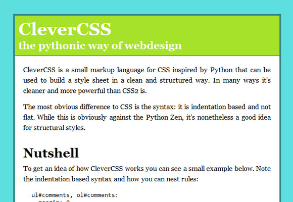 CleverCSS