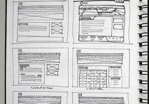 40 Brilliant Examples of Sketched UI Wireframes and Mock-Ups