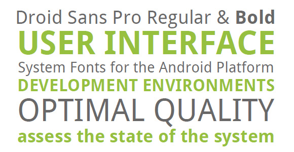 Droid Sans Pro Regular