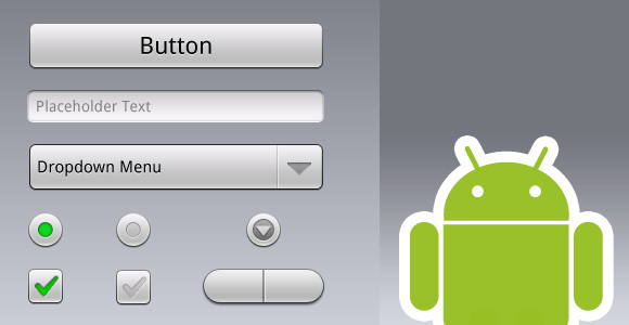 Google Android GUI (PSD)