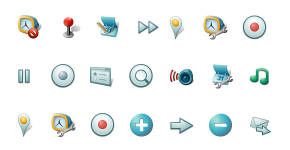 The Android Developer Common Icon Set