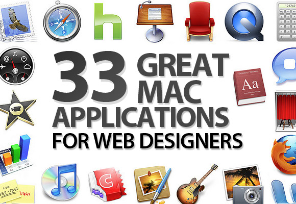 33 Great Mac Applications for Web Designers