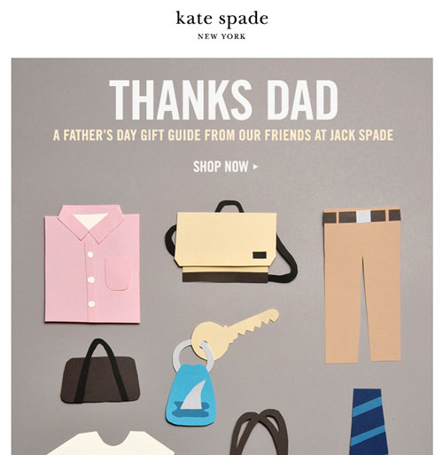 Kate Spade Newsletter