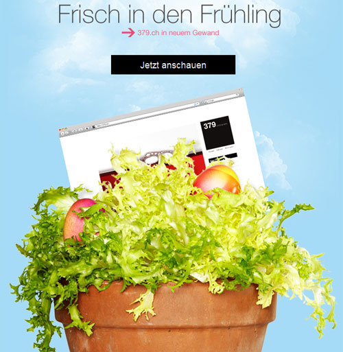 Frisch in den Fruhling Newsletter