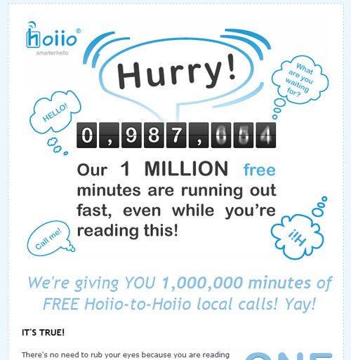 Hoiio Newsletter