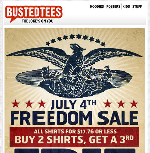 Busted Tees Newsletter