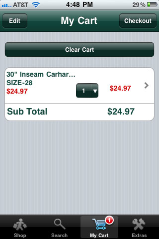 Sportsman’s Guide Mobile Cart Design