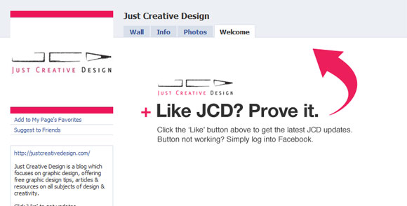 Just Creative Design Page