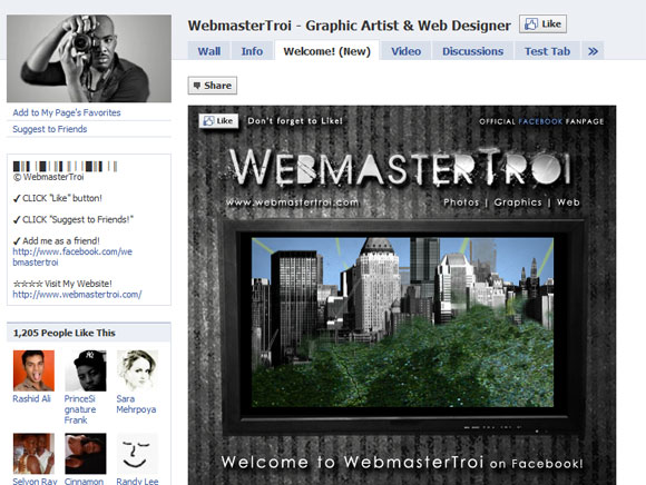 Webmaster Troi