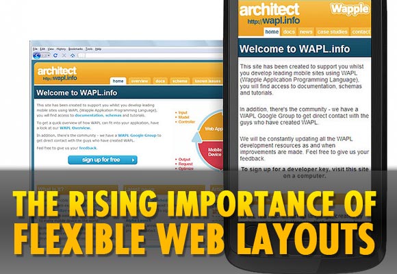 The Rising Importance of Flexible Web Layouts