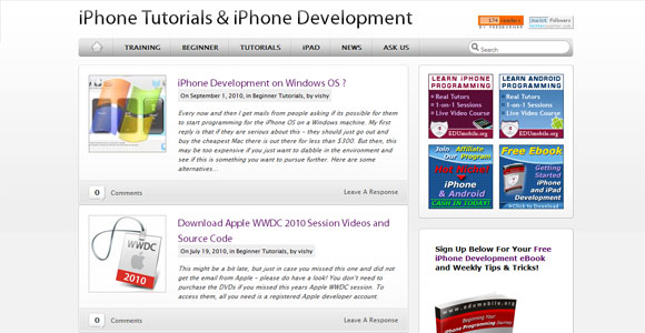 iPhone iPad Tutorials