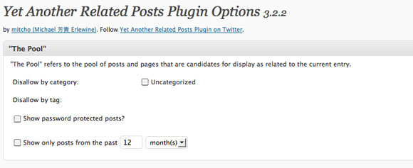 Yet Another Related Posts Plugin