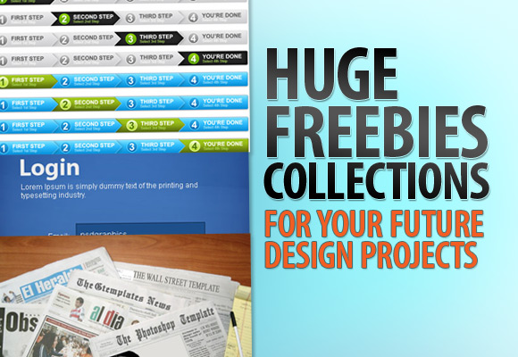 Huge Freebies Collections For Your Future Design Projects