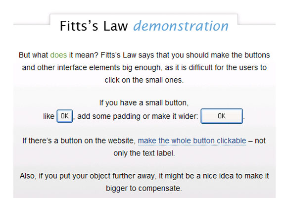 Fitts' Law