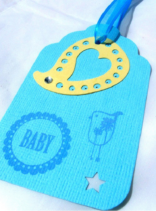 Baby Shower Gift Tag or Party Favor Tag