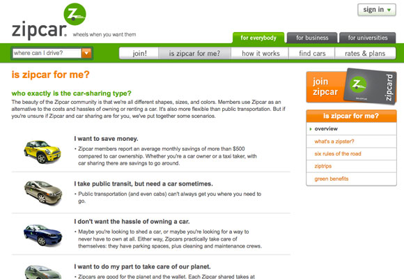 Zipcar Is It