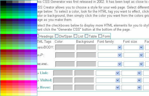 CSS Generator