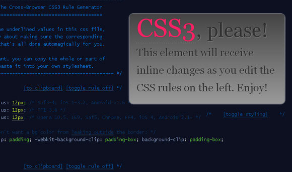 CSS3 Please!