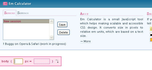 Em Calculator