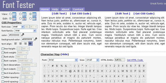 Font Tester