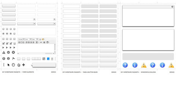 Wireframe Magnets