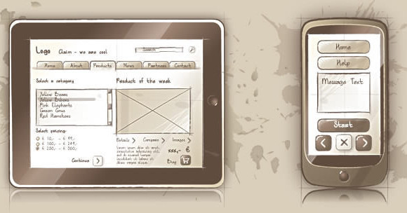 Sqetch, an Illustrator Wireframe Toolkit