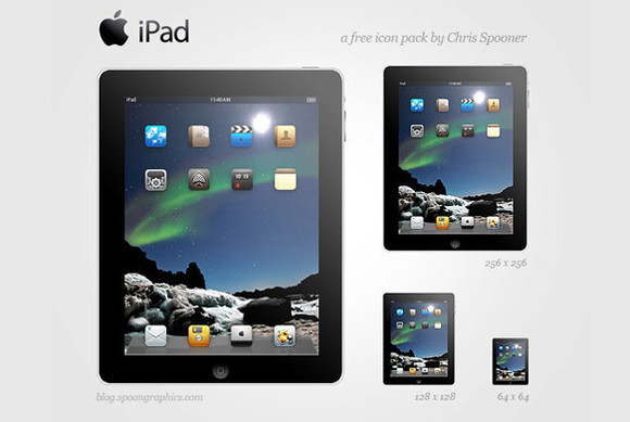 iPad GUI PSD Kit 