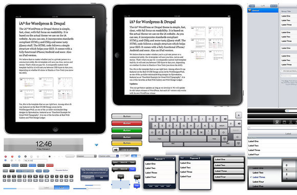 iPad Stencil for Omnigraffle 