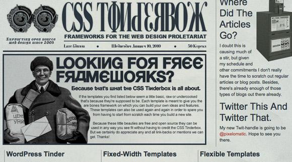 CSS Tinderbox