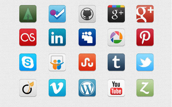 Freebies: Social Icons Pack for Designers and Developers