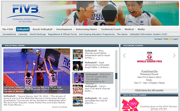 Beautiful Sports Websites