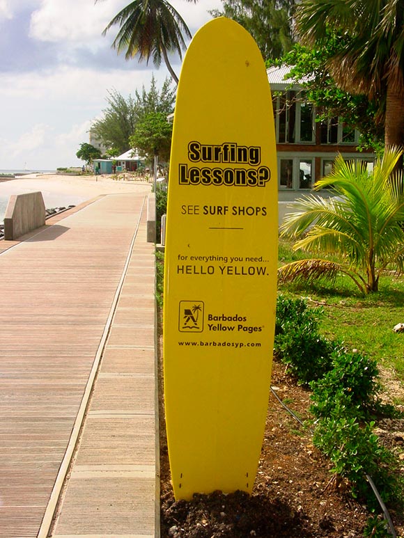 Barbados Yellow Pages: Paint The Town Yellow