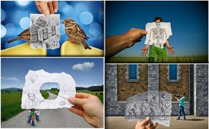 40+ Amazing Examples of Pencil vs. Camera Art by Ben Heine