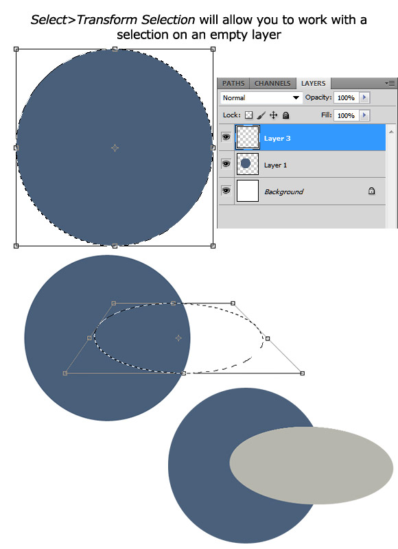 Empty Layer Selection