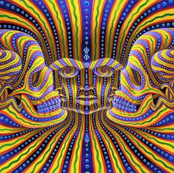 Alex Grey - Life & Death - 7 Faces