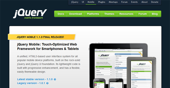 jQuery Mobile