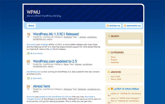 WPMU 2008